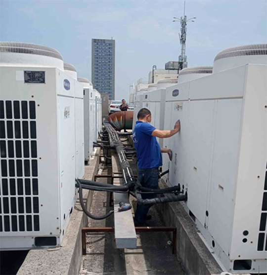 滦南中央空调制热和不制冷系统维修方法